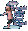 friends make rainy days bright