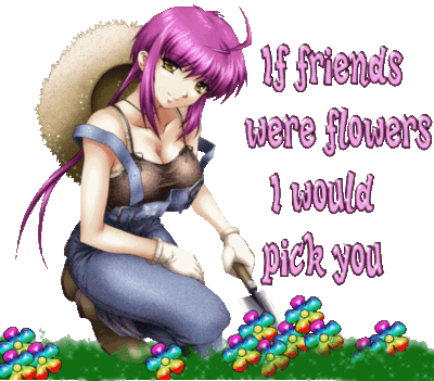 gardengirl, friends, flowers