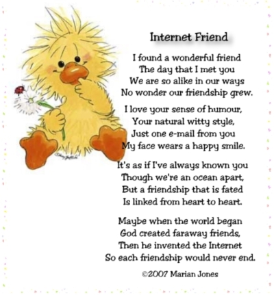 internet friend