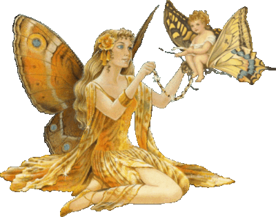 Faery and the little butterfly