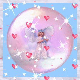 angel in snowglobe