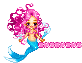 pink mermaid