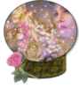 pink fairy globe