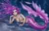 purple mermaid morph
