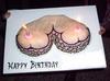 Happy Birthday -- Boobs Cake