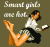 smart girls are hot