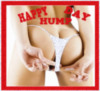 Happy hump day! red text